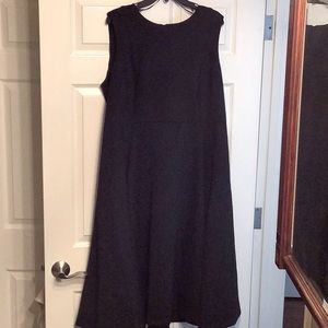 Calvin Klein Black sleeveless dress 18W / never worn.